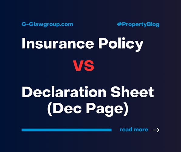 Insurance Policy vs. Dec Page in Louisiana: Know the Facts
